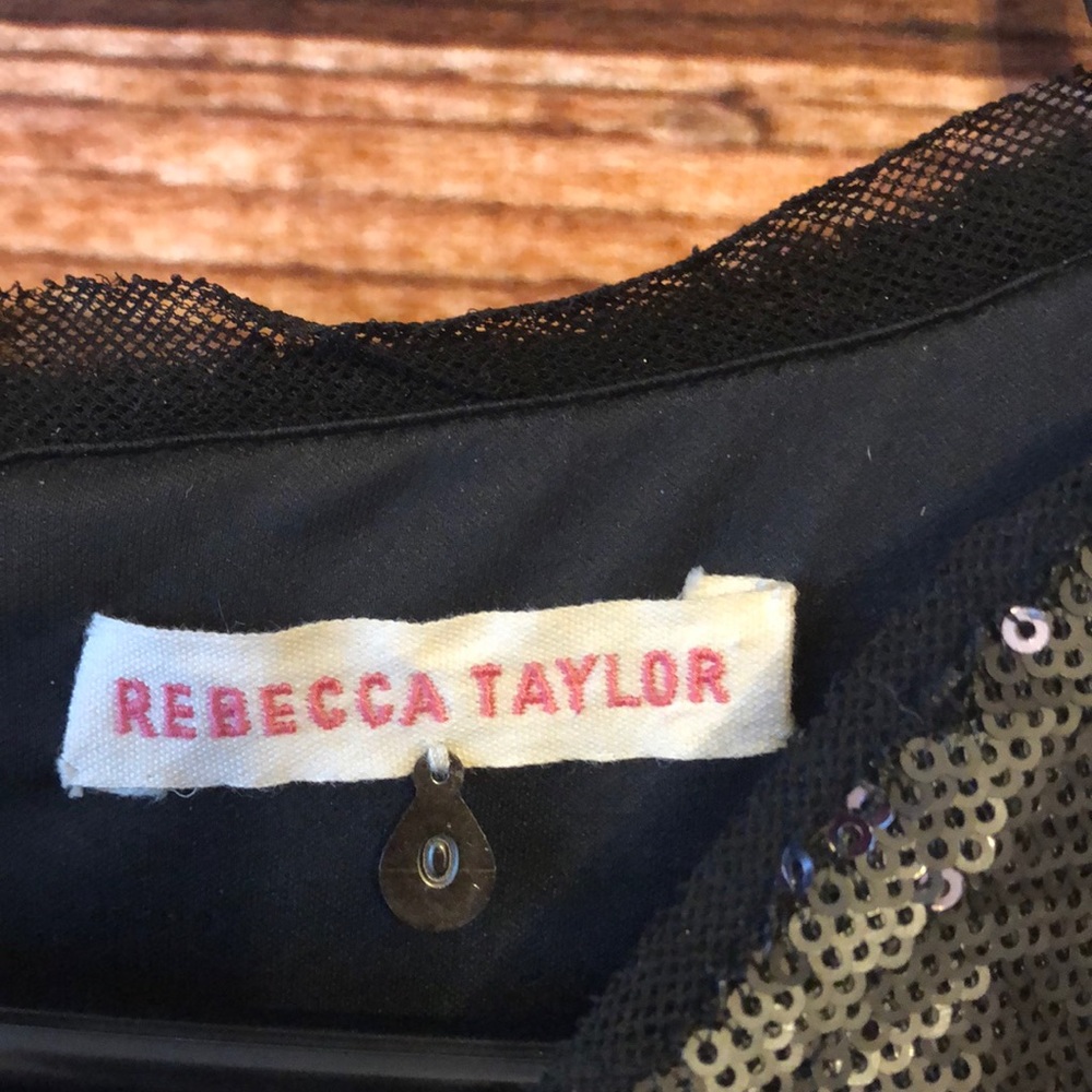 Rebecca Taylor• Black Sequin Dress - Picture 6 of 7